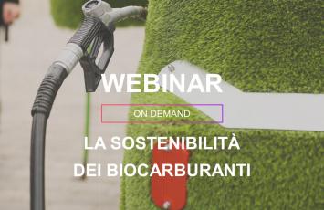Webinar on Demand - Sostenibilità dei biocarburanti